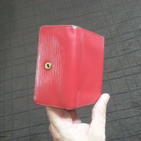 Vintage LV Louis Vuitton Epe Leather Key Holder Case ed Unisex Men's Women's - Picture 5 of 15